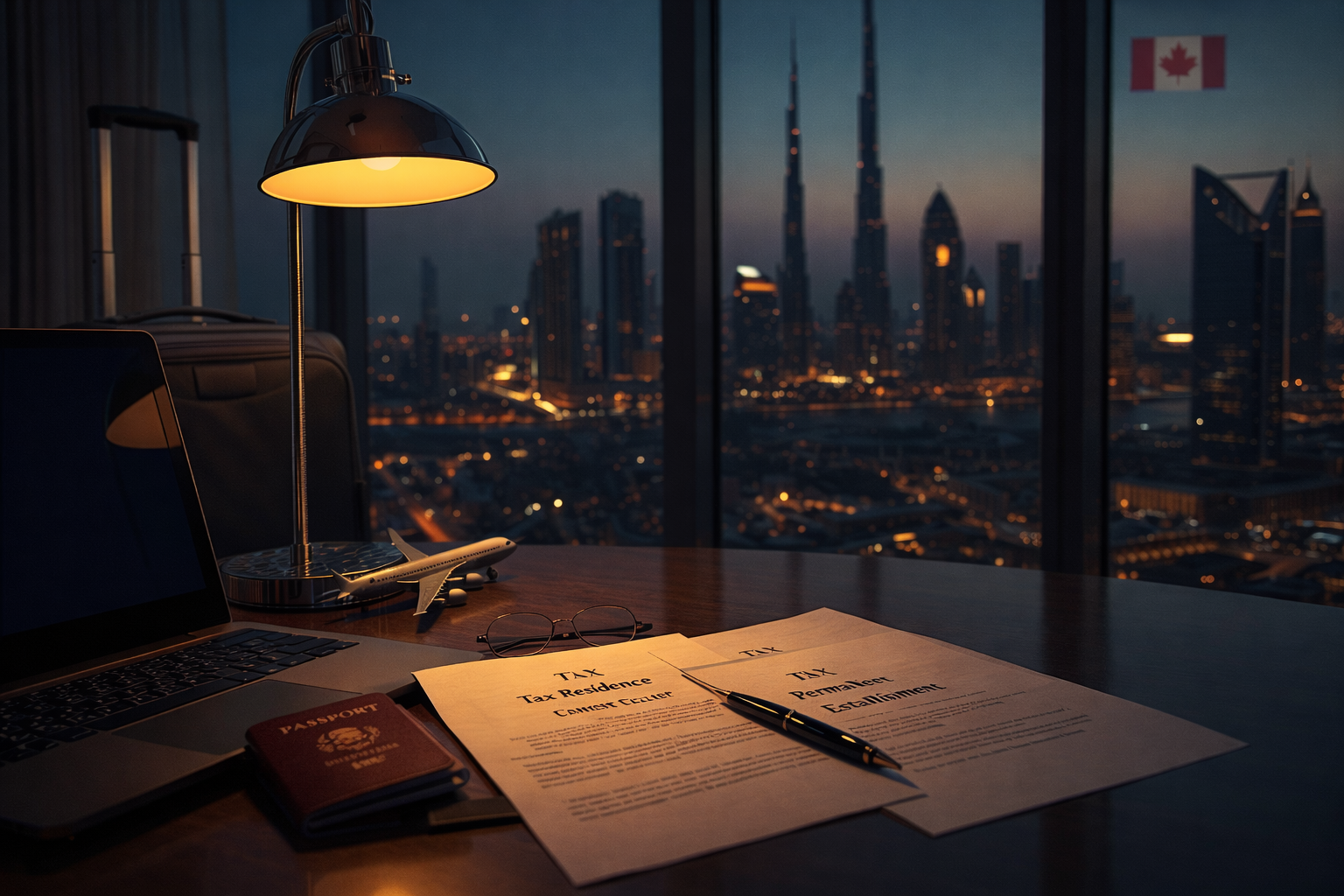 When War Relocates Corporate Management: Tax Residence, Treaty Relief, and PE Risk