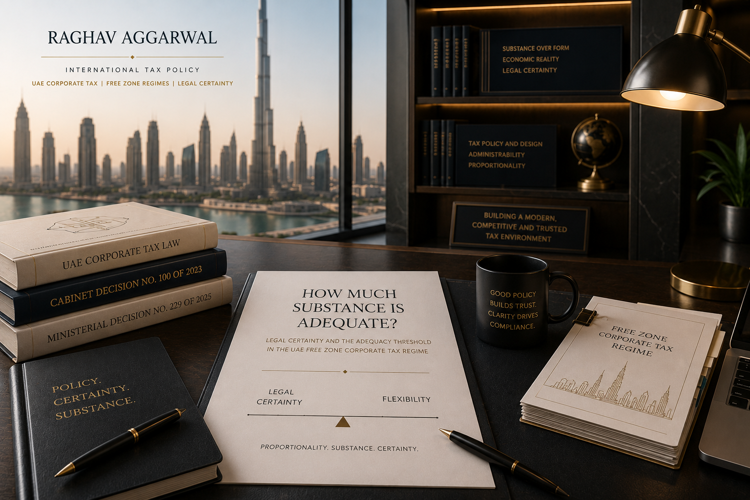 How Much Substance is Adequate? Legal Certainty and the Adequacy Threshold in the UAE Free Zone Corporate Tax Regime